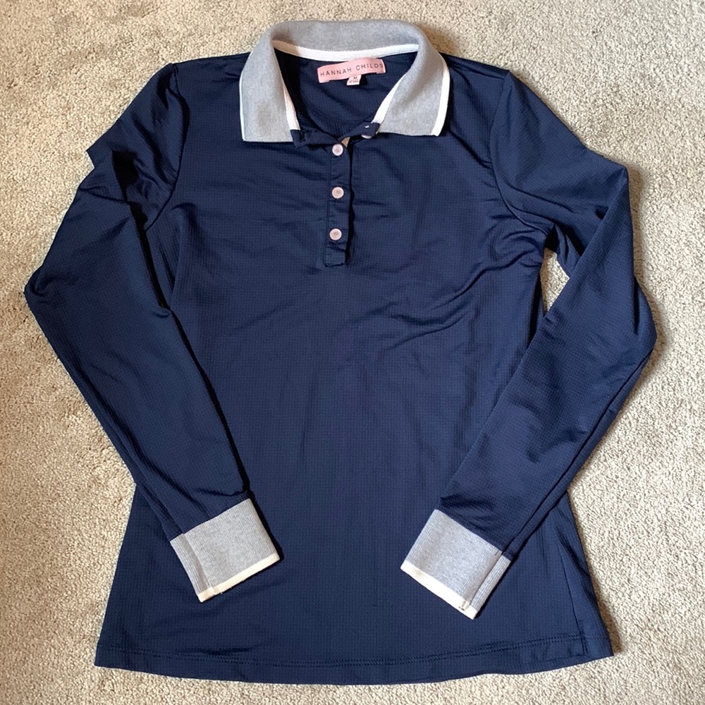 Hannah Child’s equestrian top